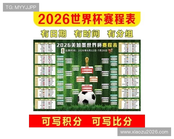 2026年美加墨世界杯赛程表公布，关键比赛时间和场馆信息全解析